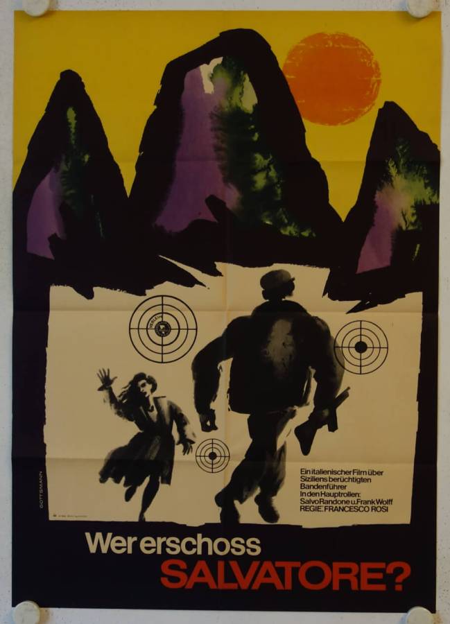 Salvatore Giuliano original East-German movie poster